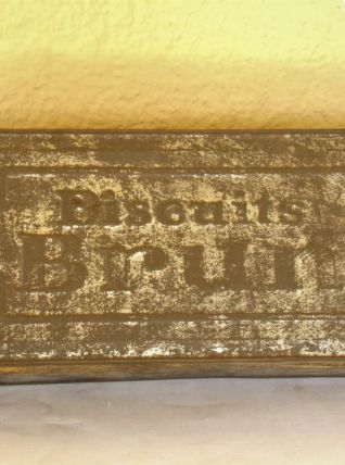 Boîte à biscuit Vintage " Brun"