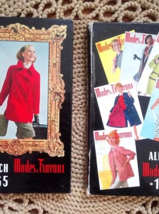 2 Almanachs Mode et Travaux 1964 et 1965