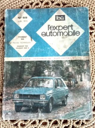 Revue technique L'expert Automobile # 89 Peugeot-1973 104