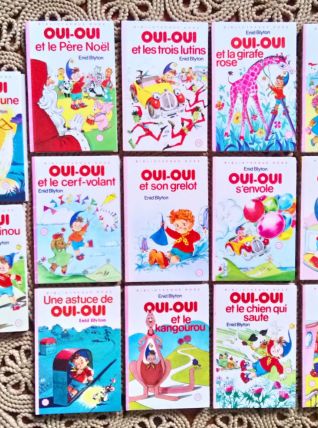 Lot de 14 OUI OUI de la  Bibliothèque rose 