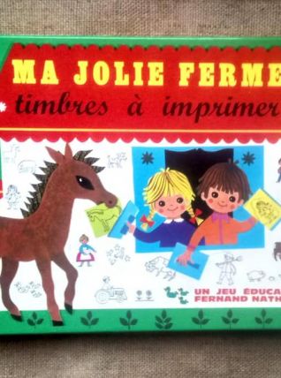 Tampons encreurs - Ma jolie ferme - Fernand Nathan 