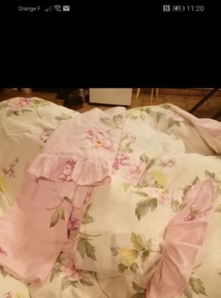 Romantique ensemble édredon 