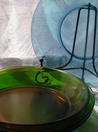 Lot de 4 assiettes creuses Duralex