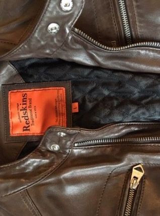 Blouson cuir motard