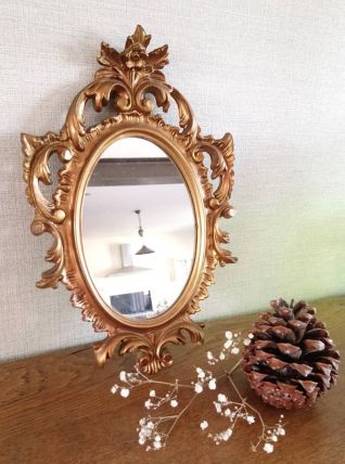 Joli petit miroir ancien 