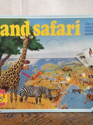 Jeu "grand safari" - Ravensburger - prix du jouet 1985