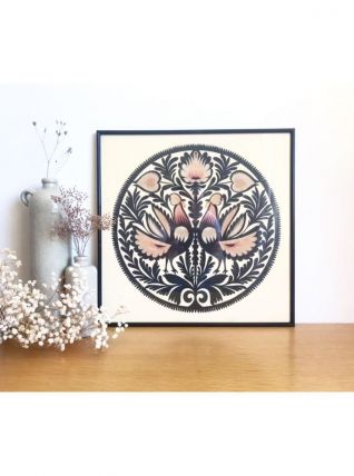 Tableau Wicinanki vintage 