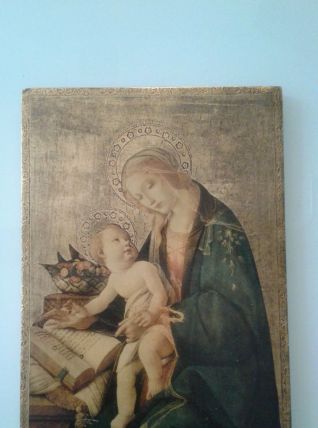 ICONE LA VIERGE ET L ENFANT