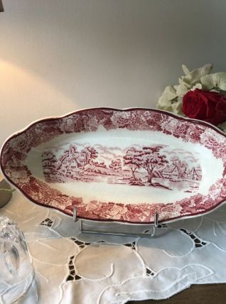 Ravier - Plat - Céramique Porcelaine anglaise - Vintage