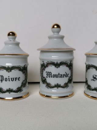 Salière poivrière Limoges 
