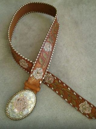 Ceinture style Western/Neuve/Cuir