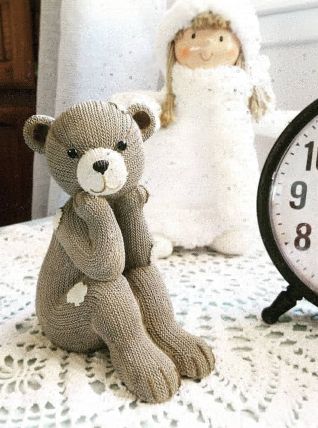 Tirelire ourson en résine 