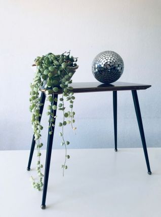 Petite table vintage pieds compas