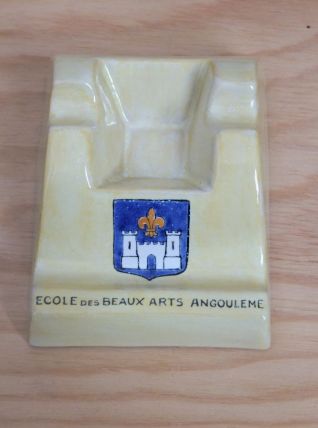 Cendrier commémoratif « Ecole des Beaux-Arts Angoulême »