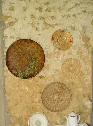 Set de 4 paniers plateaux à suspendre