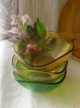 Lot de 3 coupelles vintage