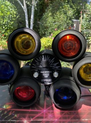 ENSEMBLE DE 12 SPOTS  COULEUR JEUX DE  LUMIERE SOIREE DISCO