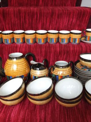 Service à thé et service à café en porcelaine japonais
