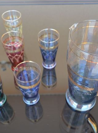 Service à orangeade