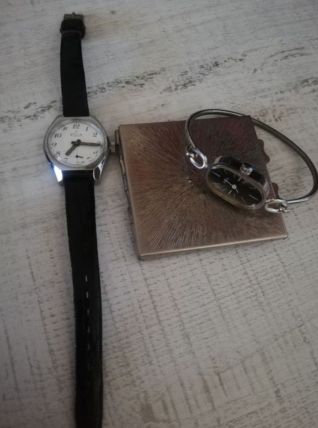 Lot de deux montre mécanique 