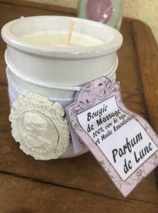 Lot Bougies Artisanales (huile essentielle de massage) 