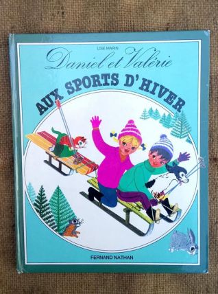 Daniel et Valérie aux sports d'hiver 1982
