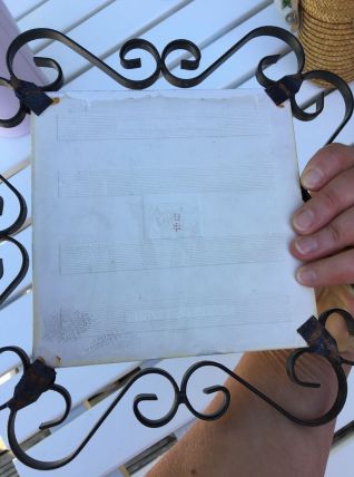 Dessous de plat japonisant 