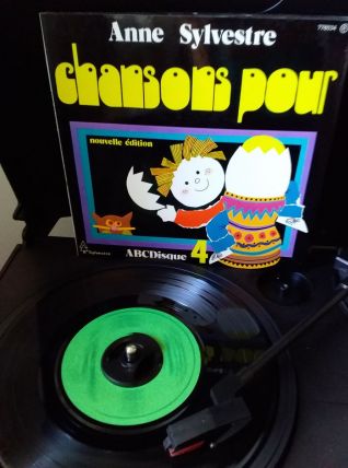 Anne Sylvestre, chanson pour, volume 4, édition de 1972.