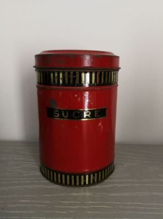 Boîte à sucre Vintage 