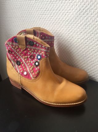 Boots ethnique marque Antik Batik