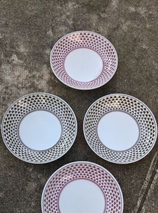 Assiettes creuses ADAMS English Ironstone
