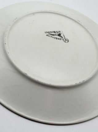 Lot de 6 assiettes Longchamp 