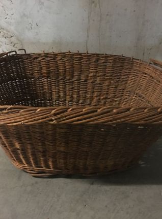 Panière en rotin