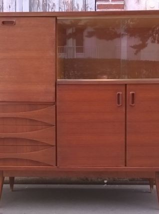 Meuble scandinave en teck éros 1960