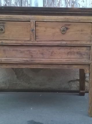 Commode en orme XIX ème chine