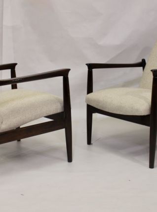 Paire de fauteuils GFM-142 par Edmund Homa année 1960