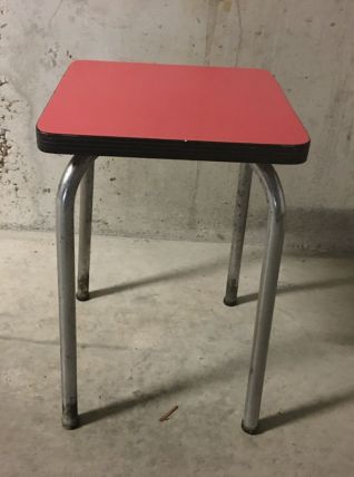 Tabouret en formica années 60