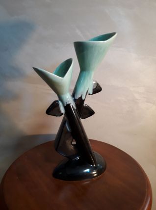 vase  disign 1960 signe 29x16 