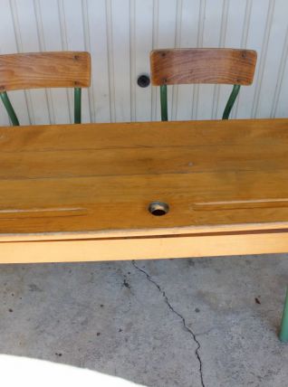 Bureau écolier vintage années 70