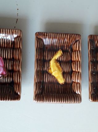 3 vide-poche Vallauris