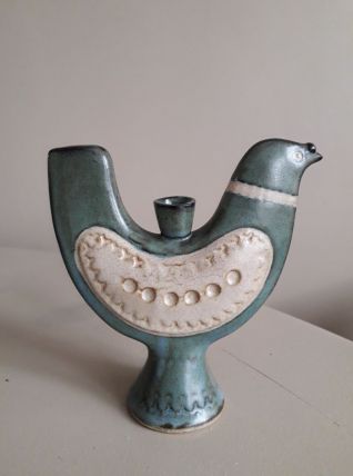 Bougeoir scandinave oiseau