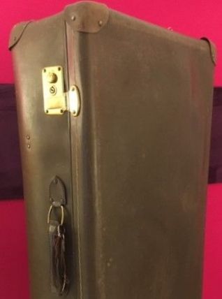 Malle de voyage en fibre vulcanisée, 1920