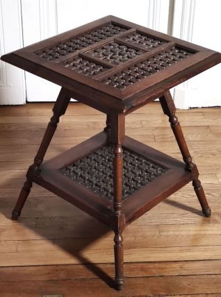 Guéridon moucharabieh syrien