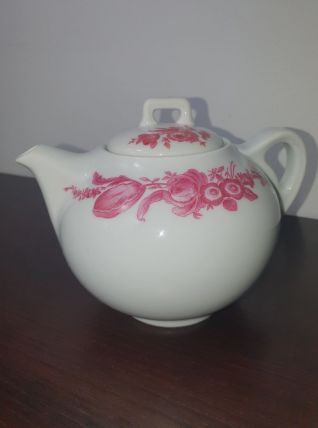 Théière porcelaine de Limoges