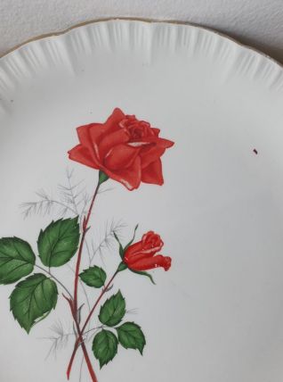 5 assiette à dessert Sarreguemine