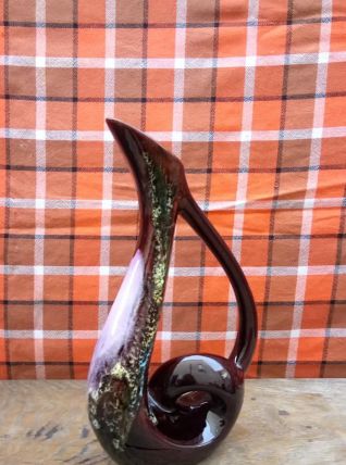 Vase en céramique émaillée Vallauris - Années 60/70