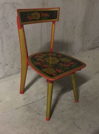 Chaise enfant bohème