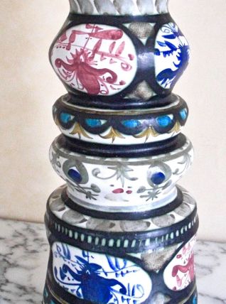 vases ou bougeoir céramique l'Helguen Keraluc Quimper,