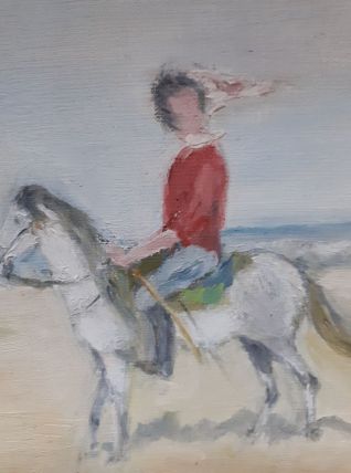 Peinture sur toile les Cavaliers.