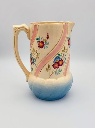 Pichet Cruche Vintage Faïence de Nimy  -Belgique 